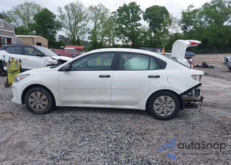 2018 Kia Rio Lx из США, поврежденный, VIN 3KPA24AB7JE072053